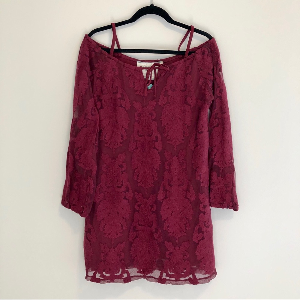 California Moonrise Coldshoulder Dress